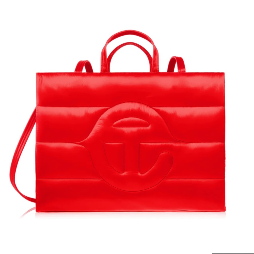 Telfar Red Medium Puffer